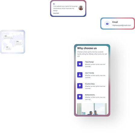 Marketing components example